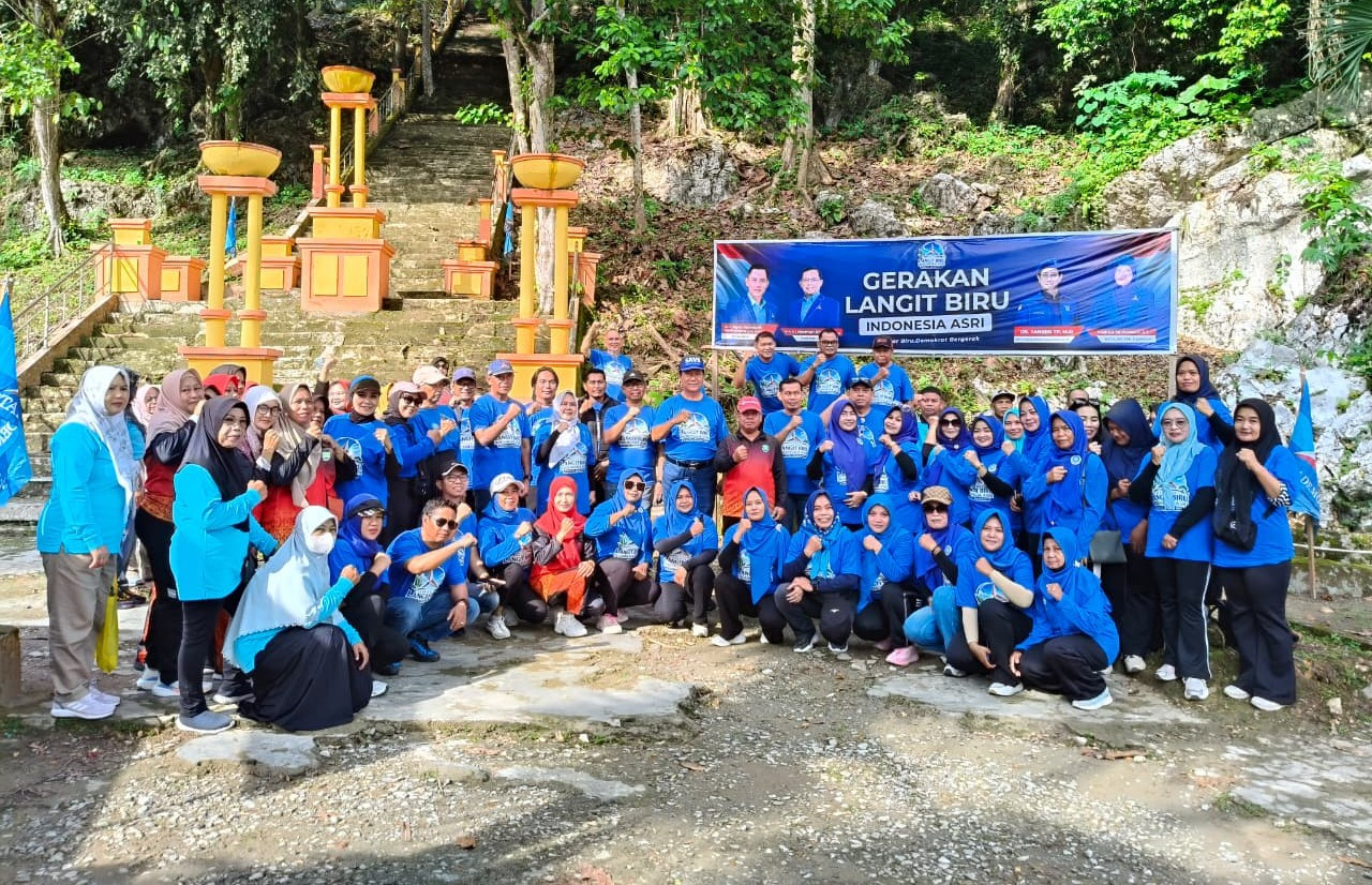 Demokrat Bulungan Gelar Aksi Bersih Lingkungan, Tandai Dimulainya Gerakan Langit Biru Indonesia Asri