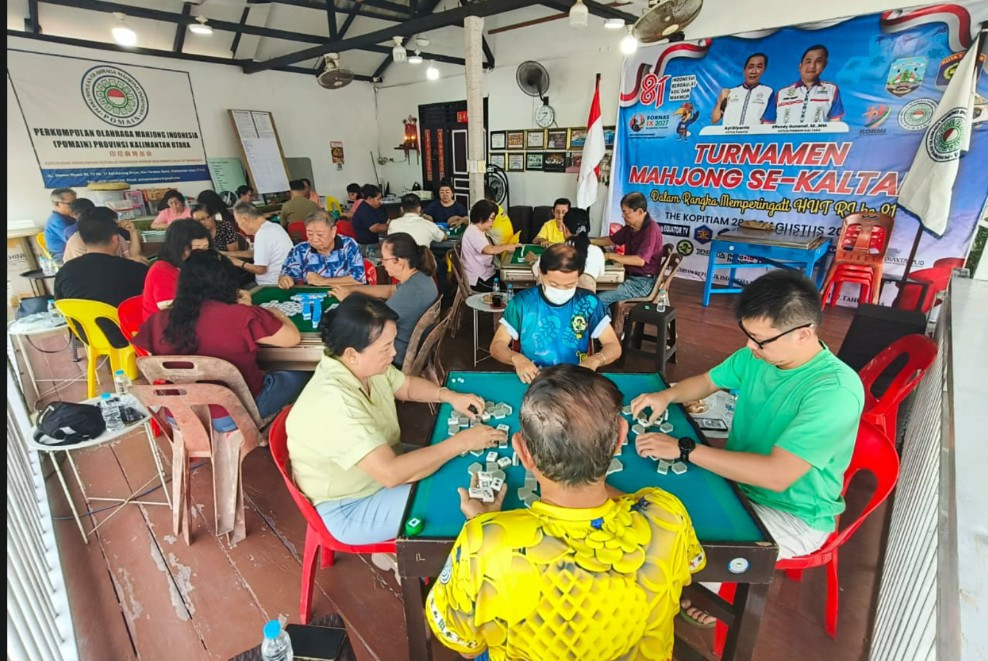 Turnamen Mahjong se-Kaltara 2026 Digelar, Tuan Rumah Tarakan Borong 4 Gelar Juara
